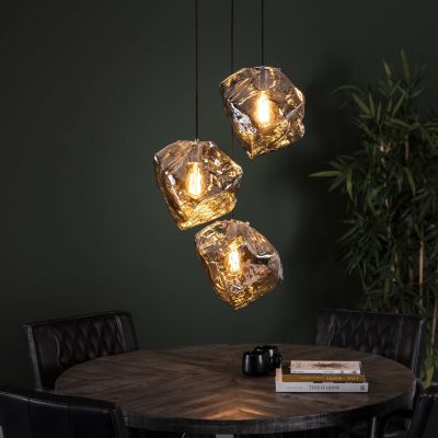 Hänglampa 3L Meteortrappad