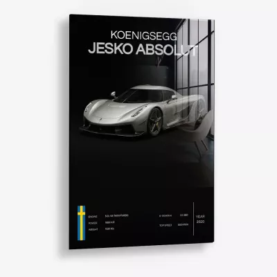 Hypercars – Koenigsegg Jesko Absolut – Glas