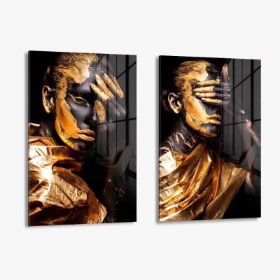 Bundle: "Golden Paint" (2x) – Glas