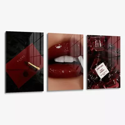 Bundle: "Fashion in Red Tones" (3x) – Glas