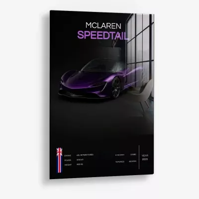 Hypercars – McLaren Speedtail – Glas