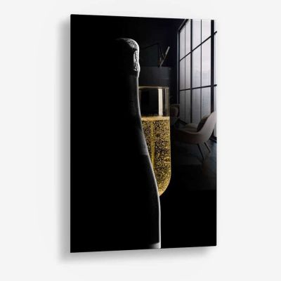 Champagne Silhouette – Glas