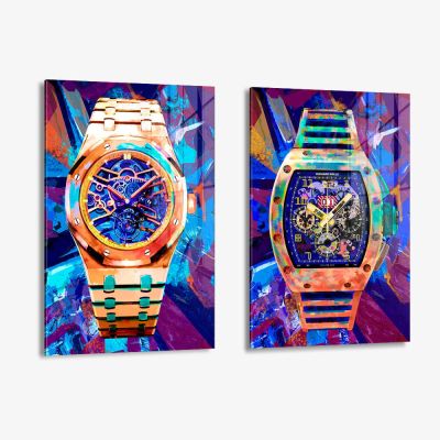 Bundle: "Colored Watch" (2x) – Glas