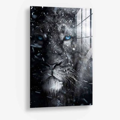 Snowy Lion - Glas