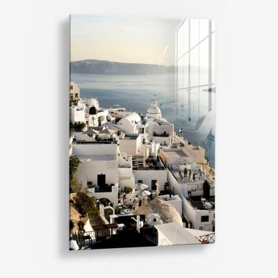 Santorini Sunset – Glas